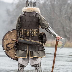 Mittelalter Wikinger Lederschutz „Olegg der Söldner“