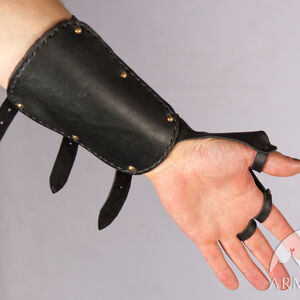Funktionale Bogenschießen-Handschuhe mit Armschiene
