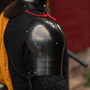 Funktionelle leichte 4-Segment-Schulterpanzer aus Federstahl „Söldner“ für WMA Harnischfechten