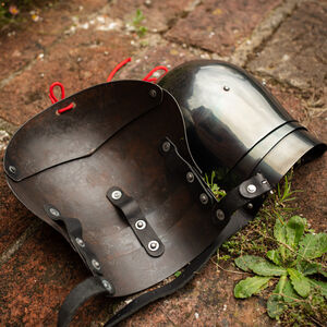 Funktionelle leichte 4-Segment-Schulterpanzer aus Federstahl „Söldner“ für WMA Harnischfechten