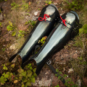 Funktionelle leichte Beinschienen mit Knieschützern „Söldner“ für Harnischfechten