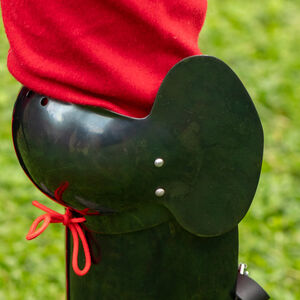 Funktionelle leichte Beinschienen mit Knieschützern „Söldner“ für Harnischfechten