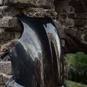 Funktioneller, leichter einteiliger Brustpanzer „Söldner“ aus Federstahl, für WMA Harnischfechten