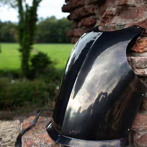 Funktioneller, leichter einteiliger Brustpanzer „Söldner“ aus Federstahl, für WMA Harnischfechten