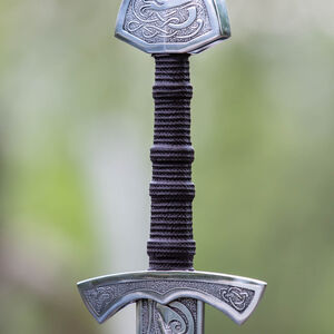 Geätztes dekoratives Wikinger Schwert aus Edelstahl