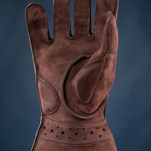 Gepolsterte HEMA-Fechthandschuhe aus Leder mit langen Stulpen „Heritage”