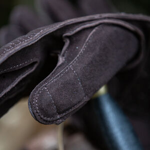 Gepolsterte HEMA-Fechthandschuhe aus Leder mit Midi-Manschette „Heritage”