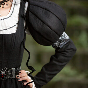 Gothic long dress "Twilight Pumpkin"