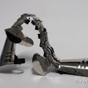 Gotische Panzerhandschuhe