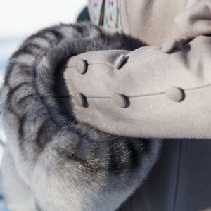 Handwärmer aus Kunstpelz „Grasiris“