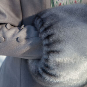 Handwärmer aus Kunstpelz „Grasiris“