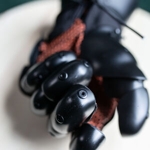 HEMA 5-Finger-Handschuhe „Black Prince“ aus Kunststoff