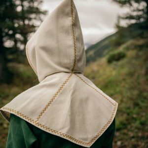 Keltische Kapuze „Hohle Hügel“ aus Merinowolle in limitierter Auflage