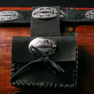 Krieger Gürtel, 2 Taschen Und Schwertgehänge