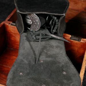 Krieger Gürtel, 2 Taschen Und Schwertgehänge