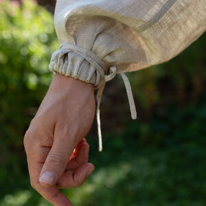 Kurzes Leinenhemd „Söldner“, Herrentunika aus der Frührenaissance