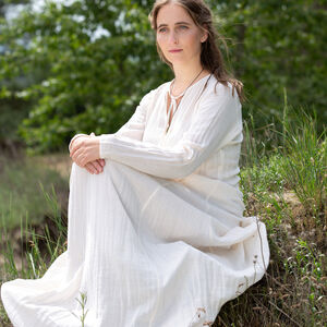 Langes Unterkleid für Damen aus Musselin „Trea die Ruhige”