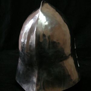 Larp Ausrüstung Fantasie Barbuta Helm &quot;Der Schwarze Ritter&quot; Rostfreie Stahl