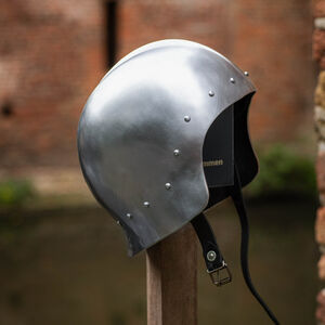 Leichter Burgonet-Helm „Heckenritter“ für LARP