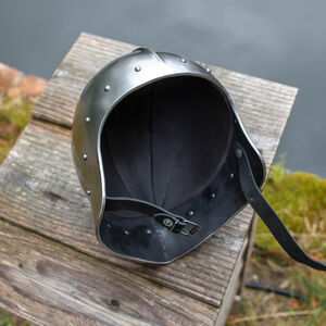 Leichter Burgonet-Helm „Heckenritter“ für LARP