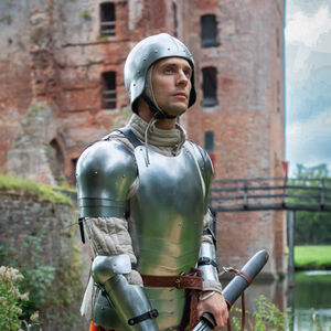 Leichter Burgonet-Helm „Heckenritter“ für LARP