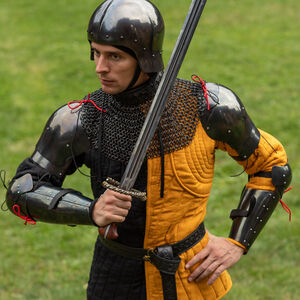 Leichter, eng anliegender Sturmhaube-Helm „Söldner“ für LARP