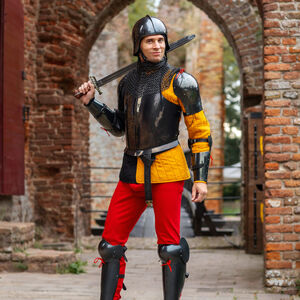 Leichtes praktisches Rüstungsset „Söldner“ für WMA, HEMA Harnischfechten