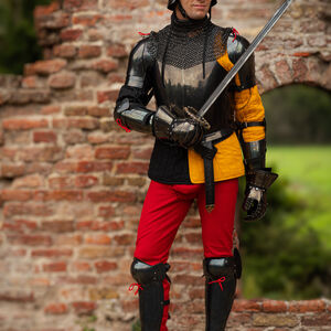 Leichtes praktisches Rüstungsset „Söldner“ für WMA, HEMA Harnischfechten