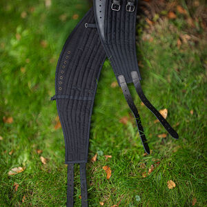 Lendenier Rüstgürtel zur Befestigung der Beinpanzerung „Söldner“ aus Baumwolle