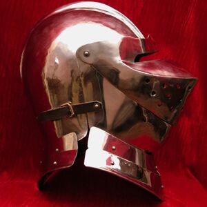 Medieval Armet Helmet.