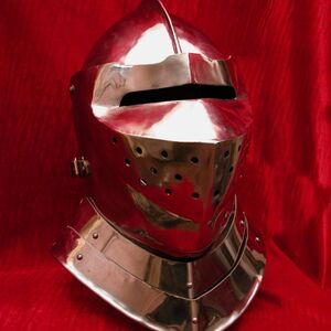Medieval Armet Helmet.