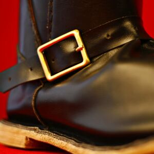 Mitelalter/fantasie Leder Stiefel "Glocken"