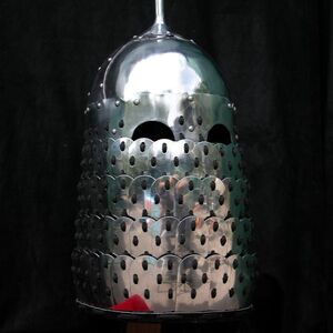 Mittelalter Asiatischer Lamellenhelm