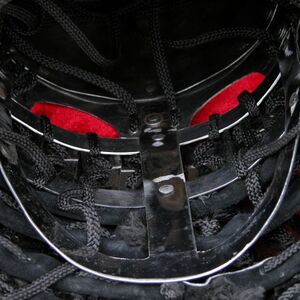 Mittelalter Asiatischer Lamellenhelm