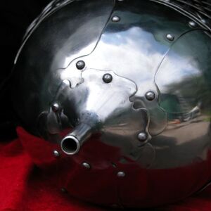 Mittelalter Asiatischer Lamellenhelm