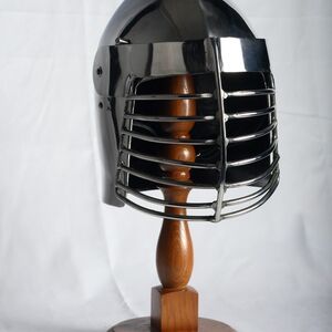 Mittelalter Beckenhaube Mit Gesichtschutz
