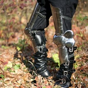 Mittelalter Beinschienen Mit Diechlinge Kaltgewalzte Version