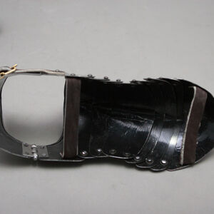 Mittelalter Eisenschuhe für Beinschutz