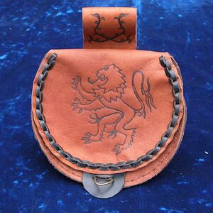 Mittelalter Gürteltasche "Löwe"