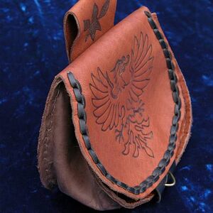 Mittelalter Gürteltasche "Vogel"