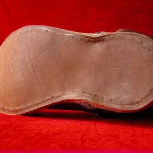 Mittelalter Handgefertigte Lederhalbstiefel