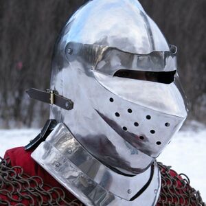 Mittelalter Hundgugel Helm 1,5 Mm Stahl