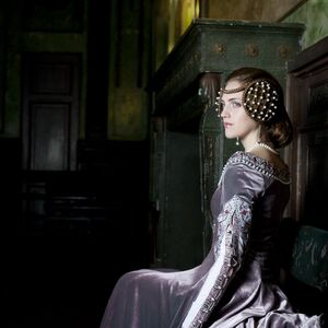 Mittelalter Kleid Rowena, Hochzeitskleid
