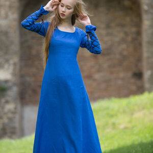 Mittelalter Kleid „Rothaarige Elise“ in Blau