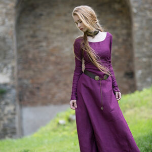 Mittelalter Kleid „Rothaarige Elise“ in Violett