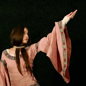 Mittelalter Kleid "Tochter Des Kaufmannes" Xii-xiii Jhdt