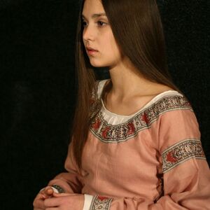Mittelalter Kleid "Tochter Des Kaufmannes" Xii-xiii Jhdt