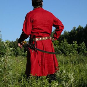 Mittelalter Kleidung &quot;Edler Krieger&quot; Rot