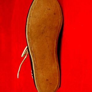 Mittelalter: Kurze Keltische Schwarze Stiefel