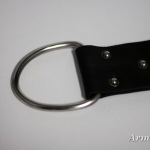 Mittelalter Ledergürtel Mit Stahlverzierungen